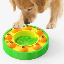 Load image into Gallery viewer, Pet Interactive Food Dispenser Increase Puppy IQ Dog Training Game Puzzle Toy Pet Slow Feeder Bowl