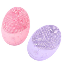Load image into Gallery viewer, Face Cleanser Beauty Face Wash Massage Electric Silicone Cleansing Instrument