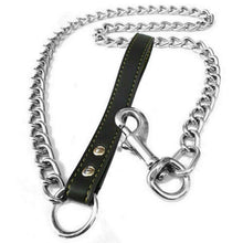 Load image into Gallery viewer, Dog Leash 1.2m Long Heavy Duty Metal Chain Pet Anti-Chew Lead