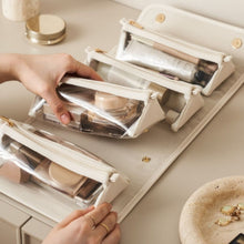 Load image into Gallery viewer, Folding Cosmetic Bag Large Capacity Portable Handbag Waterproof Travel Storage Washing Bag For Women