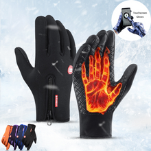 Load image into Gallery viewer, Winter Magic Gloves Unisex Warm Touchscreen Gloves Nonslip Splash-Proof Outdoor Sport Gloves