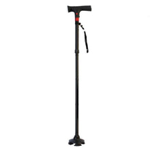 Cargar imagen en el visor de la galería, Walking Stick For Elderly Men / Women Foldable Aluminum Crutches With Alarm And Light Walking Aids
