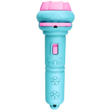 Load image into Gallery viewer, Children's Projection Flashlight Night Story Cartoon Projection Light Educational Toys