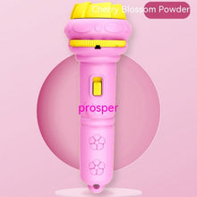 Load image into Gallery viewer, Children's Projection Flashlight Night Story Cartoon Projection Light Educational Toys