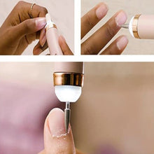 Charger l'image dans la galerie, Perceuse à ongles sans fil avec LED 5-en-1 manucure pédicure Machine ensemble polisseur à ongles électrique Rechargeable et accessoires