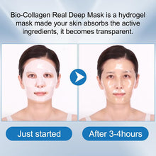 Laden Sie das Bild in den Galerie-Viewer, Bio Collagen Mask Anti-Aging Collagen Facial Overnight Masks 4pcs