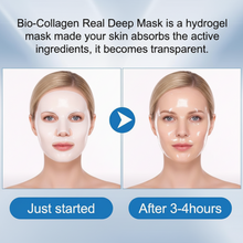 Laden Sie das Bild in den Galerie-Viewer, Bio Collagen Mask Anti-Ageing Collagen Facial Overnight Masks 4pcs