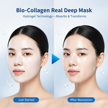 Laden Sie das Bild in den Galerie-Viewer, Bio Collagen Mask Anti-Ageing Collagen Facial Overnight Masks 4pcs