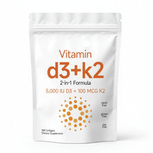 Load image into Gallery viewer, Vitamin D3 + K2 supplement