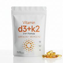 Load image into Gallery viewer, Vitamin d3+k2 2-in-1 Formula