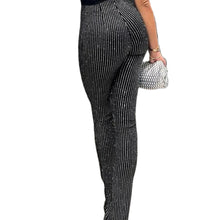 Load image into Gallery viewer, Simple Slimming Rhinestone New Fashion Shiny Slim Fit Leggings