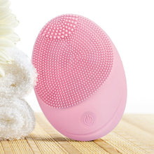 Load image into Gallery viewer, Face Cleanser Beauty Face Wash Massage Electric Silicone Cleansing Instrument