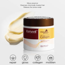 Load image into Gallery viewer, Karseell 500ml Collagen Hair Treatment Deep Repair Hair Mask for Dry Damaged Hair All Hair Type