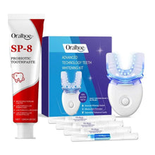 Load image into Gallery viewer, Advanced Teeth Whitening Kit Dental Care Probiotic Toothpaste Oral Detox