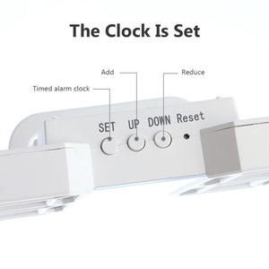 Wall Desk Shelf Digital Clock Three-Dimensional Alarm Clock Modern Home Clocks