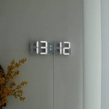 Load image into Gallery viewer, Wall Desk Shelf Digital Clock Three-Dimensional Alarm Clock Modern Home Clocks