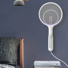 Load image into Gallery viewer, Rechargeable Mosquito Killer Lamp 2 In 1 Electric Shock Killer Fly Swatters
