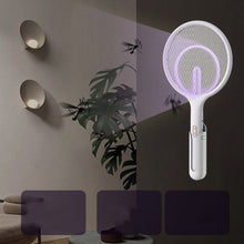 Load image into Gallery viewer, Fly Swatters Rechargeable Mosquito Killer Lamp 2 In 1 Electric Fly Zapper Household Pest Control