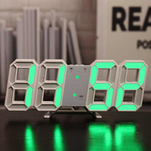 Load image into Gallery viewer, Wall Desk Shelf Digital Clock Three-Dimensional Alarm Clock Modern Home Clocks