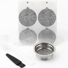 Load image into Gallery viewer, Lavazza A Modo Mio Coffee Pods Reusable Stainless Steel Lavazza Coffee capsule With 60 Aluminum Foil Lids