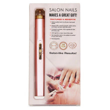 Charger l'image dans la galerie, Perceuse à ongles sans fil avec LED 5-en-1 manucure pédicure Machine ensemble polisseur à ongles électrique Rechargeable et accessoires