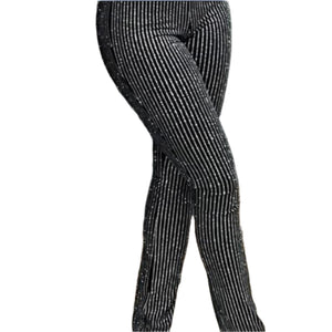 Simple Slimming Rhinestone New Fashion Shiny Slim Fit Leggings