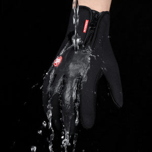 Stylish Men And Women Winter outdoor activity Gloves Touch Screen Waterproof Sports Gloves