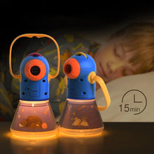 Cargar imagen en el visor de la galería, Children Night Lamp Projection Lamps Multifunction Story Projector Kids Early Education
