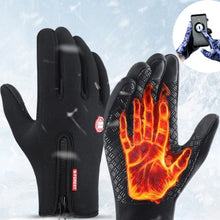 Charger l&#39;image dans la galerie, Stylish Men And Women Winter outdoor activity Gloves Touch Screen Waterproof Sports Gloves
