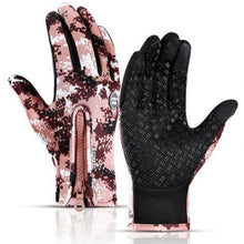 Laden Sie das Bild in den Galerie-Viewer, Stylish Men And Women Winter outdoor activity Gloves Touch Screen Waterproof Sports Gloves
