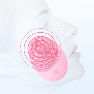 Electric Silicone Face Cleanser Beauty Face Wash Massage Cleansing Instrument