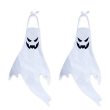 Load image into Gallery viewer, Halloween Lighted Hanging Ghost Windsocks Outdoor Glowing Ghost Witch Home Decor
