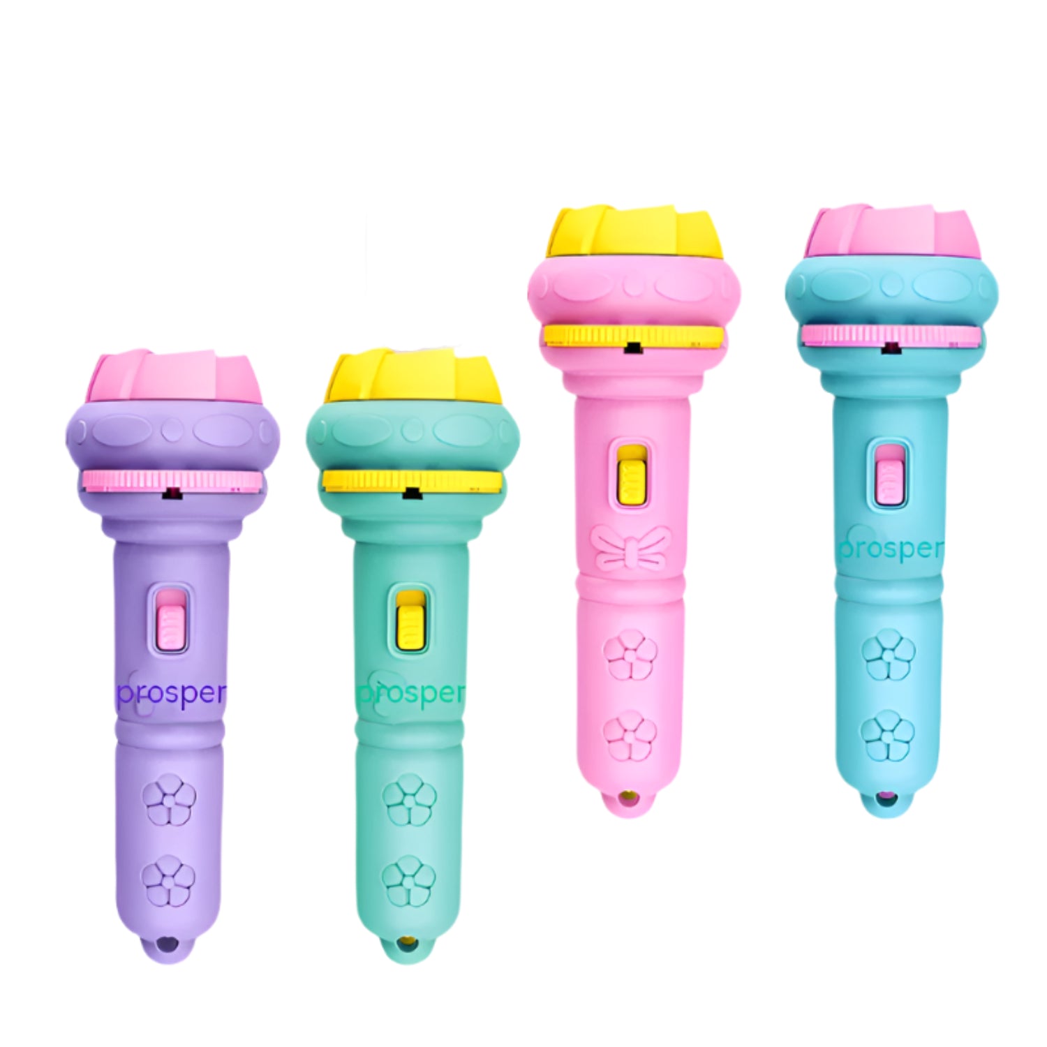 Children's Projection Flashlight Night Story Cartoon Projection Light Educational Toys