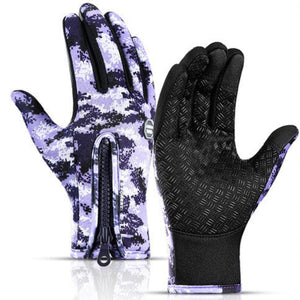 Stylish Men And Women Winter outdoor activity Gloves Touch Screen Waterproof Sports Gloves