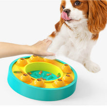 Charger l&#39;image dans la galerie, Distributeur de nourriture interactif pour animaux de compagnie augmenter le QI du chiot jeu de formation de chien Puzzle jouet bol d&#39;alimentation lente pour animaux de compagnie
