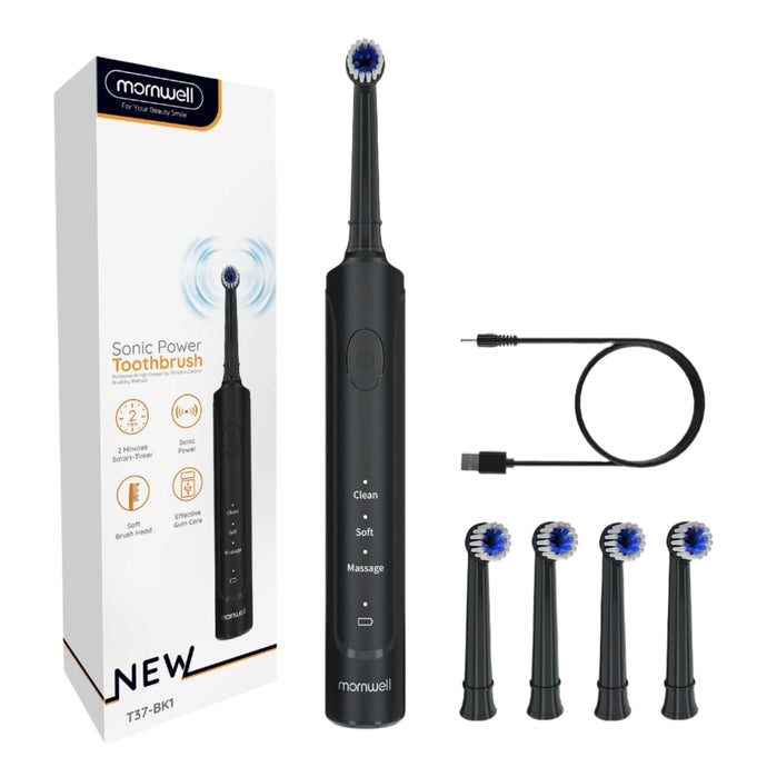 Dental Plaque Cleaning Electric Toothbrush 8800 Oscillation Long Life Rechargeable Battery Toothbrush