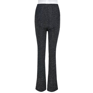 Simple Slimming Rhinestone New Fashion Shiny Slim Fit Leggings