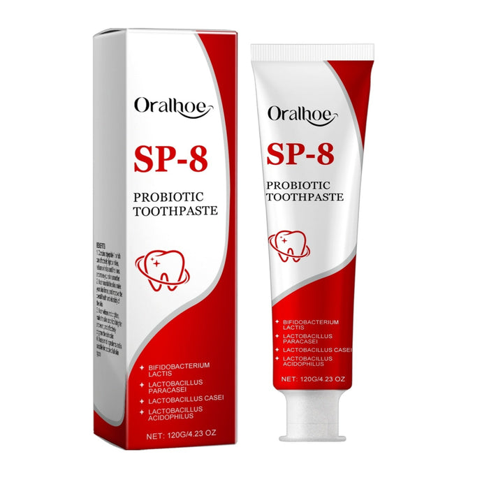 Premium Whitening Toothpaste Natural Teeth Whitening Peroxide Free Probiotic Toothpaste