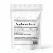 Load image into Gallery viewer, D3+K2 vitamin dietary supplement facts
