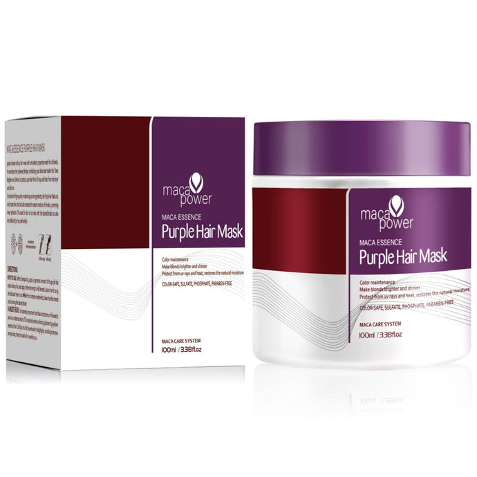 Maca Essence Deep Nourish Brighten Hair for Blonde, Platinum, White or Grey Hair