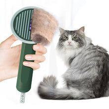 Load image into Gallery viewer, Cat Dog Automatic Hair Removal Brush Pet Germicidal Sterilizing Comb Usb Rechargeable Grooming Tool

