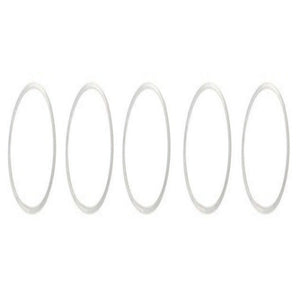 Silicone O-rings Five O-rings For illy Refillable Stainless Steel Pods