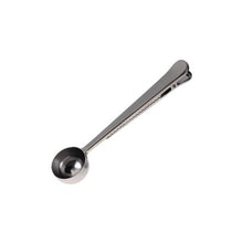 Laden Sie das Bild in den Galerie-Viewer, Coffee Measuring Scoop Two-in-one Stainless Steel Measuring Coffee Scoop And Bag Clipper
